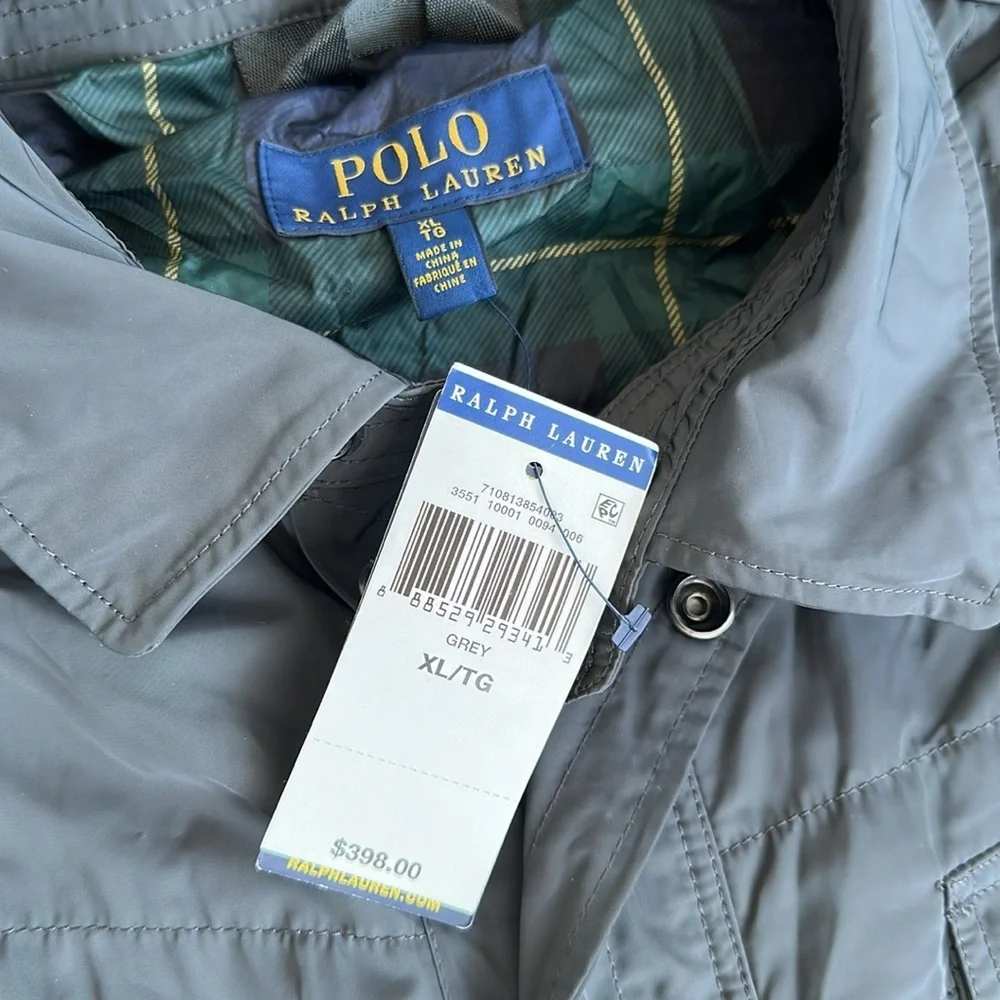 Polo by Ralph Lauren Polo Ralph Lauren Military Style Paratrooper Jacket grey